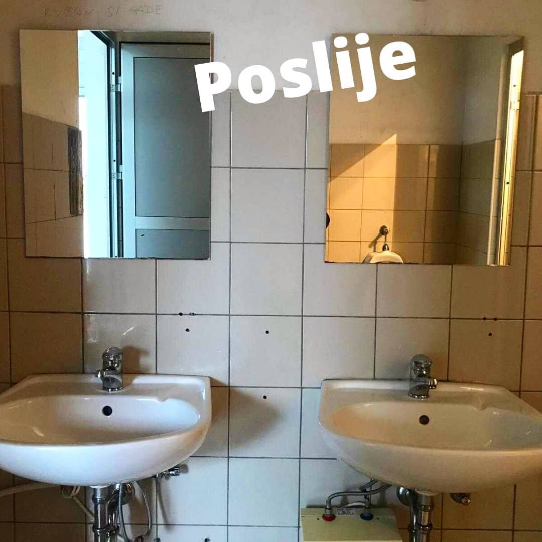 WC nakon čišćenja